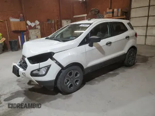 2020 Ford EcoSport S z VIN MAJ3S2FE8LC356372, wystawiony jako Copart lot #50254405 z przebiegiem 7 255 mil mil oraz Szkoda całkowita • Salvage title. Historia ofert i sprzedaży dostępna na DreamBid. Obrazek 1.