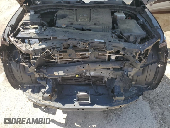 2019 Infiniti QX80 Luxe z VIN JN8AZ2ND9K9850729, wystawiony jako Copart lot #56846985 z przebiegiem 81 888 mil mil oraz Szkoda całkowita • Salvage title. Historia ofert i sprzedaży dostępna na DreamBid. Obrazek 12.