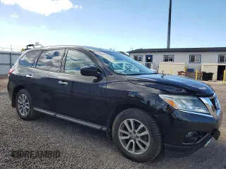 2014 Nissan Pathfinder SL with VIN 5N1AR2MNXEC689039, listed as a Copart auction lot 82457484 with 86,578 mi miles and Salvage Title. Bid and sale history available at DreamBid. Image 4.