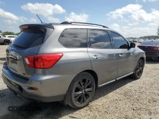 2018 Nissan Pathfinder SL with VIN 5N1DR2MNXJC660910, listed as a Copart auction lot 51427215 with 83,282 mi miles and Salvage Title. Bid and sale history available at carsss.com. Image 3.