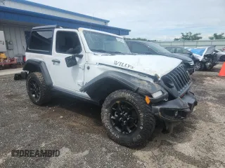 2022 Jeep Wrangler Sport with VIN 1C4GJXAN8NW174725, listed as a Copart auction lot 62150515 with 40,026 mi miles and Non repairable. Bid and sale history available at DreamBid. Image 4.