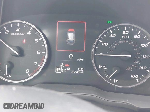 2024 Subaru Crosstrek Premium с VIN JF2GUADC0R8341461, выставлен на аукционе IAAI как лот 42393575 с пробегом 3 743 миль миль и . История ставок и продаж доступна на DreamBid. Изображение 7.