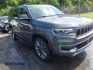 2022 Jeep Wagoneer Series II with VIN 1C4SJVBT1NS135171, listed as a IAAI auction lot 42492625 with 48,155 mi miles and . Bid and sale history available at DreamBid. Image 1.