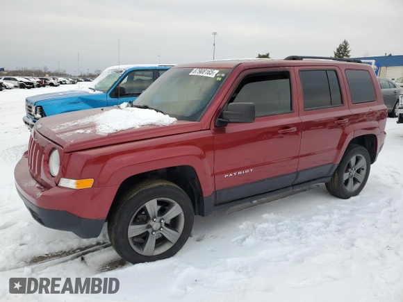 2014 Jeep Patriot High Altitude with VIN 1C4NJPFA7ED854320, listed as a Copart auction lot 87908165 with Not Provided miles and Clean Title. Bid and sale history available at DreamBid. Image 1.