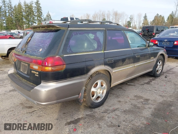 1999 Subaru Legacy Outback z VIN 4S3BG6856X7603852, wystawiony jako IAAI lot #41299373 z przebiegiem 168 991 mil mil oraz . Historia ofert i sprzedaży dostępna na DreamBid. Obrazek 4.
