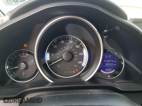 2015 Honda Fit LX с VIN 3HGGK5H57FM725785, выставлен на аукционе Copart как лот 54344325 с пробегом 76 849 миль миль и Списание • Salvage title. История ставок и продаж доступна на DreamBid. Изображение 9.