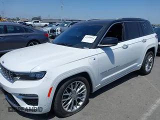 2023 Jeep Grand Cherokee Summit Reserve with VIN 1C4RJYE68P8787968, listed as a IAAI auction lot 42338911 with 28,652 mi miles and . Bid and sale history available at DreamBid. Image 2.