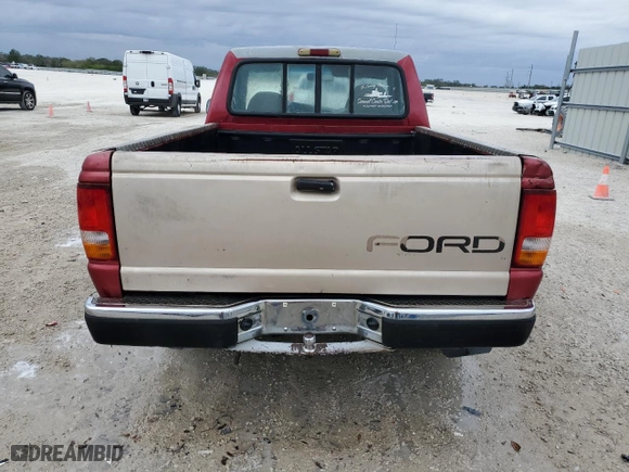 1995 Ford Ranger Splash with VIN 1FTCR10A9SUC00159, listed as a Copart auction lot 88909235 with 133,184 mi miles and Salvage Title. Bid and sale history available at carsss.com. Image 6.