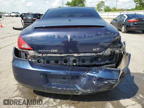 2008 Pontiac G6 GT с VIN 1G2ZH36N184247606, выставлен на аукционе Copart как лот 54665565 с пробегом 176 355 миль миль и Списание • Salvage title. История ставок и продаж доступна на DreamBid. Изображение 6.