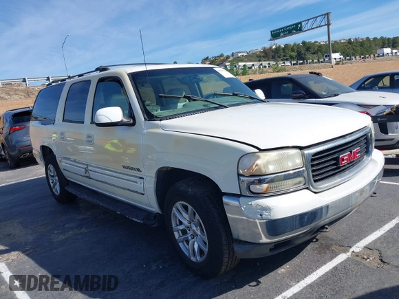 2001 GMC Yukon XL SLE with VIN 3GKFK16TX1G276201, listed as a IAAI auction lot 41537220 with 150,495 mi miles. Bid and sale history available at carsss.com. Image 1.