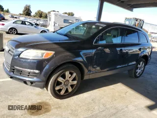 2007 Audi Q7 Premium with VIN WA1BY74L47D081418, listed as a Copart auction lot 47053155 with 119,432 mi miles and Clean Title. Bid and sale history available at carsss.com. Image 1.