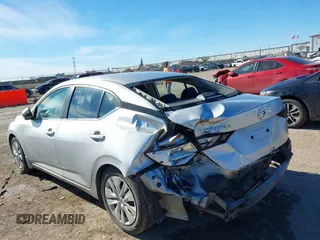 2021 Nissan Sentra S z VIN 3N1AB8BV5MY309466, wystawiony jako IAAI lot #41271437 z przebiegiem 46 838 mil mil oraz . Historia ofert i sprzedaży dostępna na DreamBid. Obrazek 3.