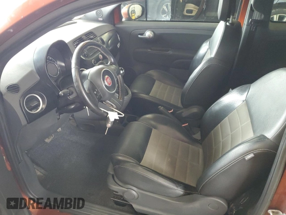 2013 FIAT 500 Sport with VIN 3C3CFFBRXDT754532, listed as a Copart auction lot 51088795 with 110,529 mi miles and Clean Title. Bid and sale history available at carsss.com. Image 7.