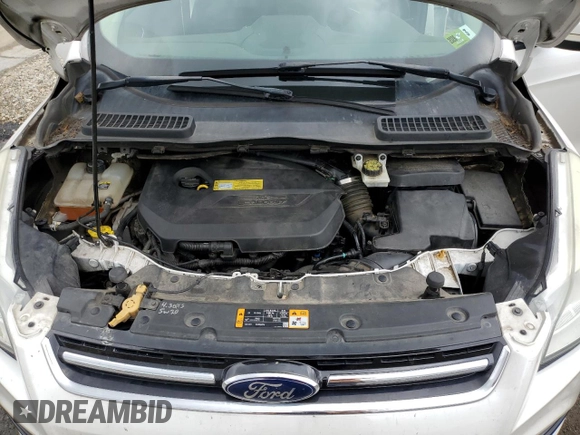 2013 Ford Escape SEL with VIN 1FMCU9HX7DUB22002, listed as a Copart auction lot 60121255 with 157,353 mi miles and Salvage title. Bid and sale history available at DreamBid. Image 12.