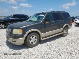 2005 Ford Expedition Eddie Bauer z VIN 1FMFU17575LA13044, wystawiony jako Copart lot #59972345 z przebiegiem 238 507 mil mil oraz Szkoda całkowita • Salvage title. Historia ofert i sprzedaży dostępna na DreamBid. Obrazek 1.