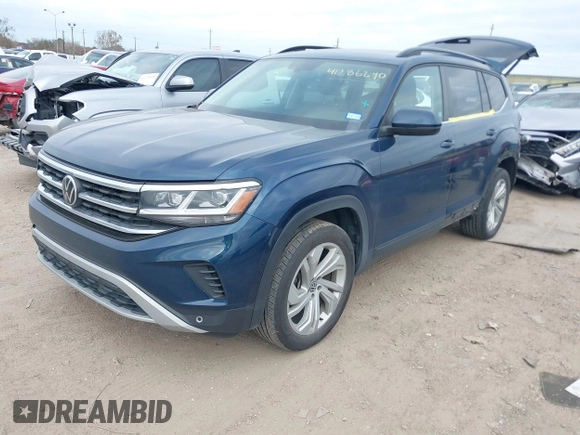 2021 Volkswagen Atlas SE z VIN 1V2JR2CA3MC555490, wystawiony jako IAAI lot #41286240 z przebiegiem 89 435 mil mil oraz . Historia ofert i sprzedaży dostępna na DreamBid. Obrazek 20.