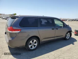 2012 Toyota Sienna с VIN 5TDZK3DC0CS190388, выставлен на аукционе Copart как лот 58564315 с пробегом 256 936 миль миль и Списание • Salvage title. История ставок и продаж доступна на DreamBid. Изображение 3.