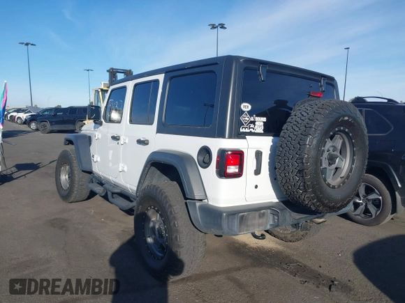 2020 Jeep Wrangler Unlimited Sport S z VIN 1C4HJXDG7LW201699, wystawiony jako IAAI lot #41651137 z przebiegiem 66 777 mil mil oraz . Historia ofert i sprzedaży dostępna na DreamBid. Obrazek 15.