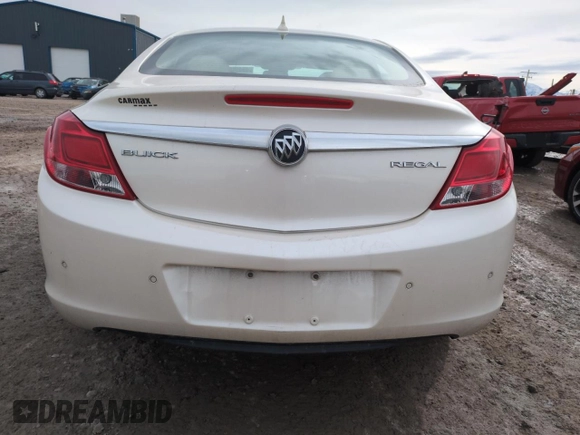 2012 Buick Regal Premium 1 with VIN 2G4GS5EK5C9147081, listed as a Copart auction lot 49494855 with 99,488 mi miles and Salvage title. Bid and sale history available at DreamBid. Image 6.