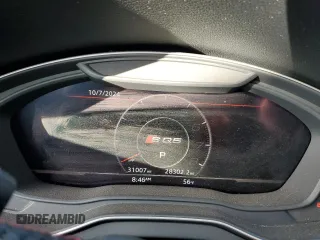 2019 Audi SQ5 Premium Plus with VIN WA1B4AFY5K2049695, listed as a Copart auction lot 74900864 with 28,302 mi miles and Salvage Title. Bid and sale history available at DreamBid. Image 9.
