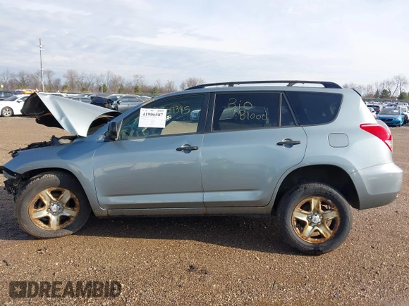 2008 Toyota RAV4 with VIN JTMBD33VX86057109, listed as a IAAI auction lot 41906587 with 1 mi miles. Bid and sale history available at carsss.com. Image 13.