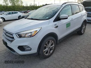 2018 Ford Escape SE z VIN 1FMCU9GD1JUC19781, wystawiony jako Copart lot #50756164 z przebiegiem 144 024 mil mil oraz Szkody całkowita. Historia ofert i sprzedaży dostępna na DreamBid. Obrazek 1.