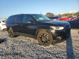 2021 Chevrolet Traverse RS with VIN 1GNERJKW3MJ180696, listed as a Copart auction lot 80042674 with 109,594 mi miles and Salvage Title. Bid and sale history available at carsss.com. Image 4.