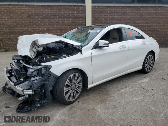 2018 Mercedes-Benz CLA 250 with VIN WDDSJ4GB8JN637815, listed as a Copart auction lot 68822413 with Not Provided miles and . Bid and sale history available at DreamBid. Image 1.