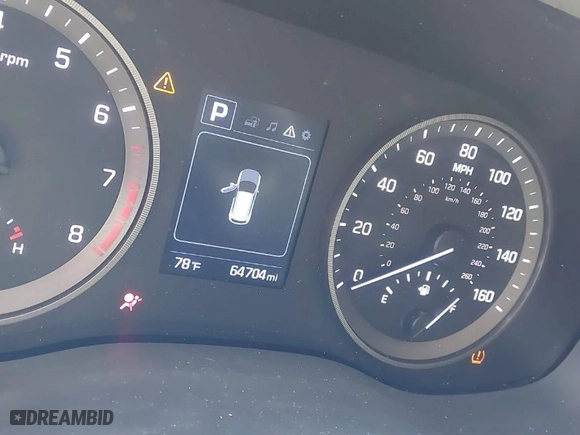 2018 Hyundai Tucson SE with VIN KM8J23A45JU603646, listed as a IAAI auction lot 41838097 with 64,704 mi miles. Bid and sale history available at carsss.com. Image 16.