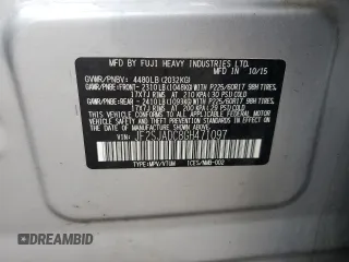 2016 Subaru Forester Premium с VIN JF2SJADC8GH471097, выставлен на аукционе Copart как лот 58355425 с пробегом 136 429 миль миль и Списание • Salvage title. История ставок и продаж доступна на DreamBid. Изображение 14.