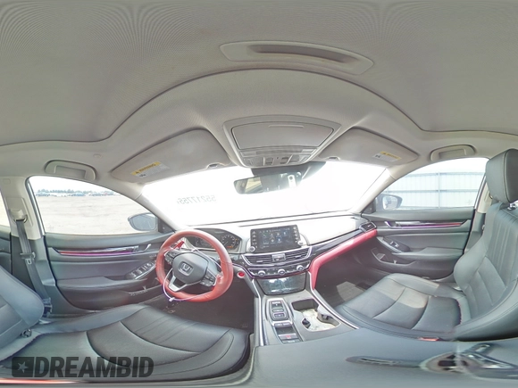 2020 Honda Accord EX-L with VIN 1HGCV2F55LA014957, listed as a Copart auction lot 55217755 with 60,218 mi miles and Salvage title. Bid and sale history available at DreamBid. Image 15.
