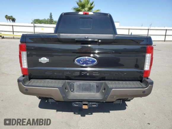 2018 Ford F-250 XL with VIN 1FT7W2BT8JEC41826, listed as a Copart auction lot 58734745 with 74,844 mi miles and Salvage title. Bid and sale history available at DreamBid. Image 6.