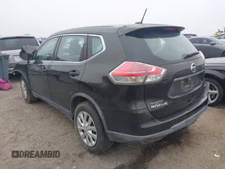 2016 Nissan Rogue SV with VIN KNMAT2MV6GP665869, listed as a IAAI auction lot 41800334 with 141,721 mi miles. Bid and sale history available at carsss.com. Image 3.