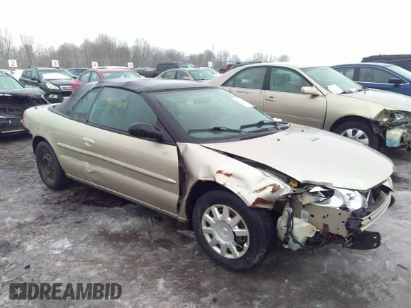 2006 Chrysler Sebring z VIN 1C3EL45R16N158519, wystawiony jako IAAI lot #41582408 z przebiegiem 79 970 mil mil oraz . Historia ofert i sprzedaży dostępna na DreamBid. Obrazek 1.