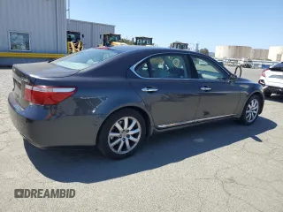 2007 Lexus LS 460 L z VIN JTHGL46F975008893, wystawiony jako Copart lot #55763835 z przebiegiem 93 809 mil mil oraz Szkoda całkowita • Salvage title. Historia ofert i sprzedaży dostępna na DreamBid. Obrazek 3.