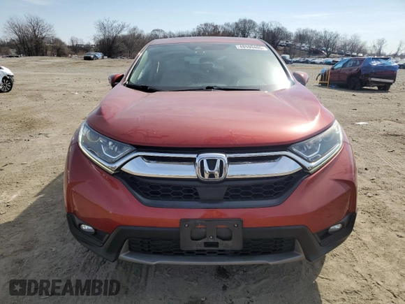 2018 Honda CR-V EX with VIN 2HKRW2H56JH640591, listed as a Copart auction lot 48599405 with 78,561 mi miles and Salvage Title. Bid and sale history available at DreamBid. Image 5.