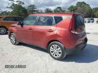 2020 Kia Soul LX with VIN KNDJ23AU3L7096431, listed as a Copart auction lot 43965265 with 54,768 mi miles and Salvage Title. Bid and sale history available at carsss.com. Image 2.