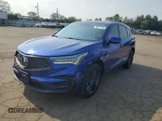 2021 Acura RDX w/A-Spec Package z VIN 5J8TC2H6XML040973, wystawiony jako Copart lot #59977795 z przebiegiem 43 242 mil mil oraz Szkoda całkowita • Salvage title. Historia ofert i sprzedaży dostępna na DreamBid. Obrazek 1.