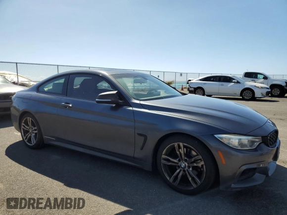 2014 BMW 4 Series 428i with VIN WBA3N7C53EF719615, listed as a Copart auction lot 42146455 with 94,362 mi miles and Salvage Title. Bid and sale history available at carsss.com. Image 4.