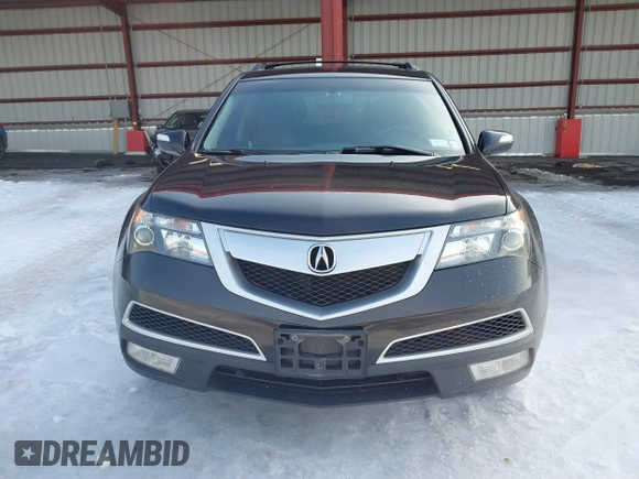 2011 Acura MDX with VIN 2HNYD2H2XBH535547, listed as a IAAI auction lot 41605574 with 243,684 mi miles. Bid and sale history available at carsss.com. Image 12.