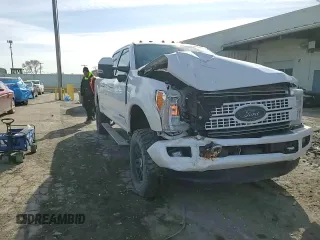 2017 Ford F-350 Platinum with VIN 1FT8W3BT2HEF08950, listed as a Copart auction lot 44521175 with 113,237 mi miles and Salvage Title. Bid and sale history available at DreamBid. Image 10.