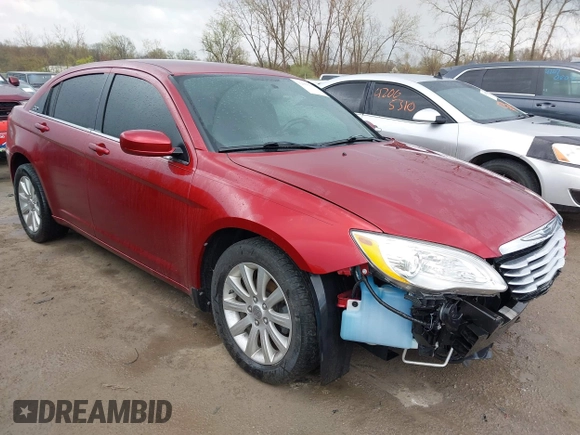 2011 Chrysler 200 Touring with VIN 1C3BC1FG5BN503494, listed as a IAAI auction lot 42081587 with 145,052 mi miles. Bid and sale history available at carsss.com. Image 1.