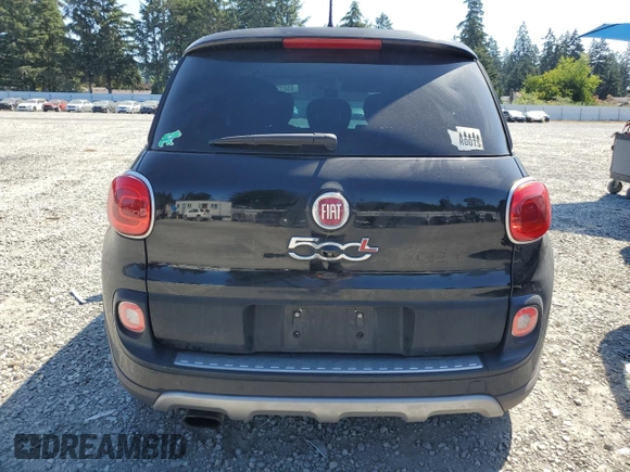 2014 FIAT 500L Trekking with VIN ZFBCFADH5EZ011227, listed as a Copart auction lot 65873224 with 110,266 mi miles and Clean Title. Bid and sale history available at carsss.com. Image 6.