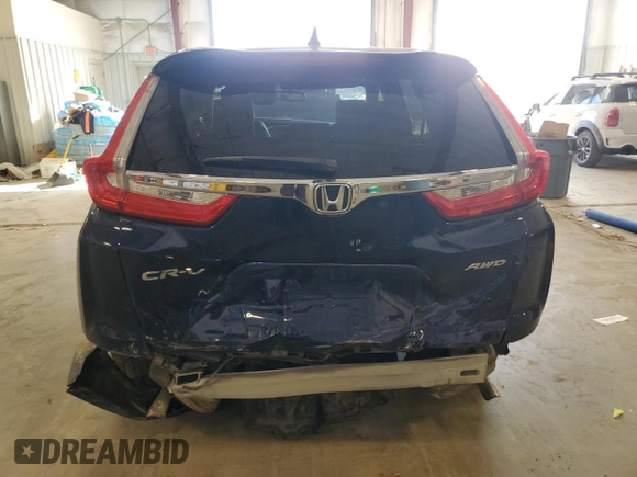 2018 Honda CR-V EX-L with VIN 7FARW2H8XJE067627, listed as a Copart auction lot 49353755 with 82,833 mi miles and Salvage Title. Bid and sale history available at carsss.com. Image 6.
