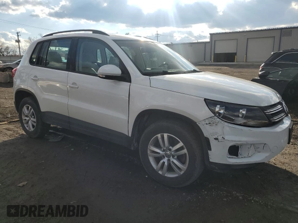 2017 Volkswagen Tiguan S with VIN WVGBV7AX2HW510997, listed as a Copart auction lot 47183485 with 84,603 mi miles and Clean Title. Bid and sale history available at DreamBid. Image 4.