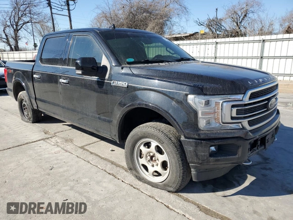 2019 Ford F-150 Limited with VIN 1FTEW1EG5KFA79911, listed as a Copart auction lot 46366655 with 101,481 mi miles and Salvage Title. Bid and sale history available at carsss.com. Image 4.