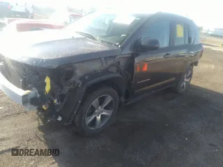 2017 Jeep Compass High Altitude with VIN 1C4NJCEBXHD199867, listed as a IAAI auction lot 41135041 with 159,370 mi miles. Bid and sale history available at carsss.com. Image 2.