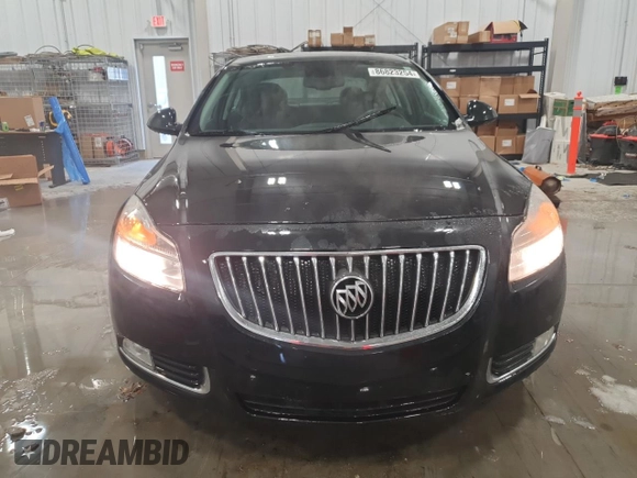 2011 Buick Regal CXL RL6 with VIN W04GU5GC1B1007224, listed as a Copart auction lot 86823254 with 125,893 mi miles and Clean Title. Bid and sale history available at carsss.com. Image 5.