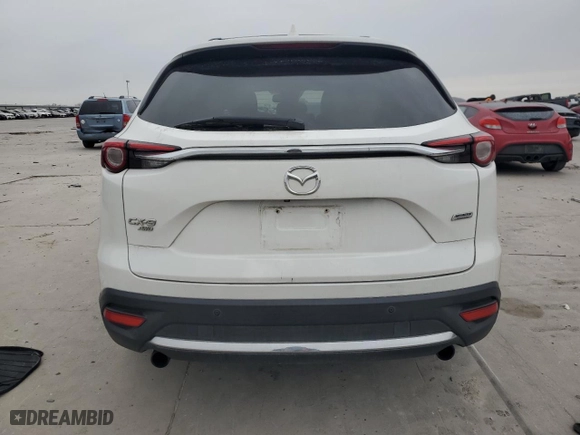 2018 Mazda CX-9 Grand Touring with VIN JM3TCBDY4J0212344, listed as a Copart auction lot 41739065 with 64,581 mi miles and Salvage Title. Bid and sale history available at carsss.com. Image 6.