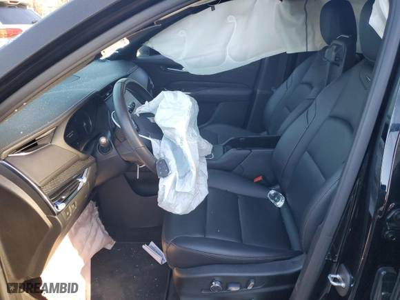 2023 Cadillac XT4 FWD Sport with VIN 1GYFZER49PF137202, listed as a Copart auction lot 46704555 with 17,233 mi miles and Salvage Title. Bid and sale history available at carsss.com. Image 7.